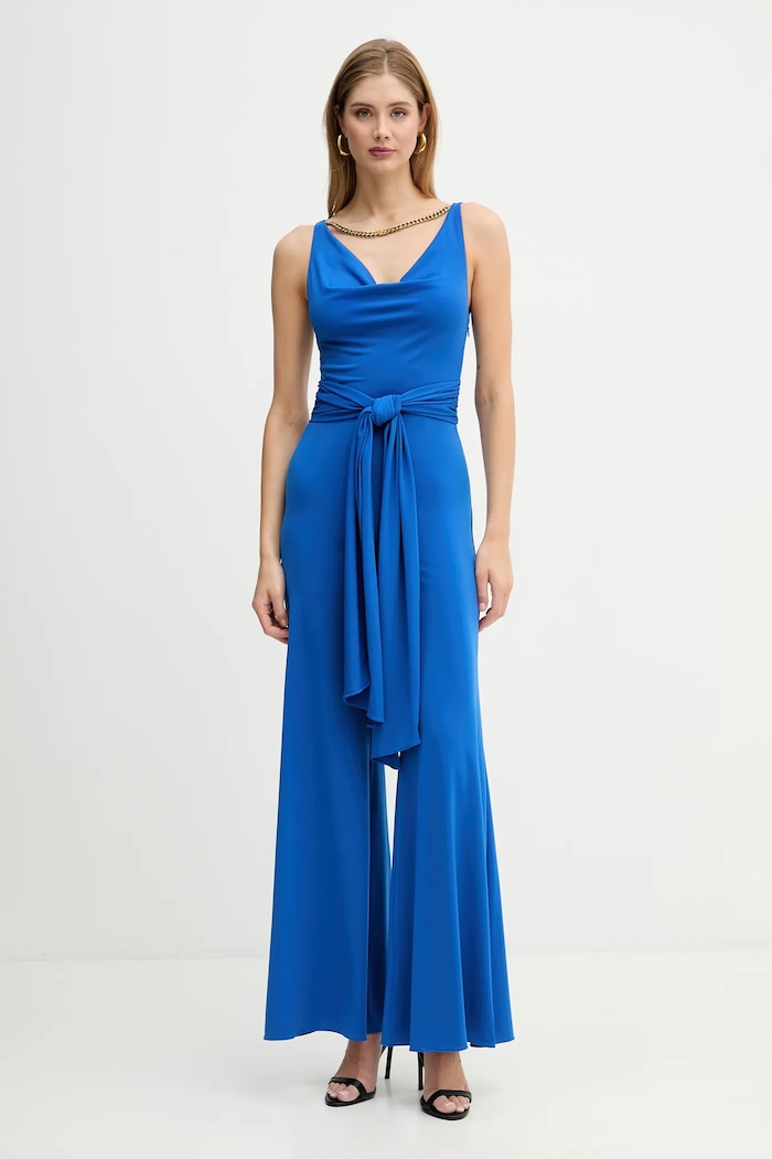 Marciano by Guess kombinezon NEW KIKI z elastanem niebieski 5YGD35.6257A