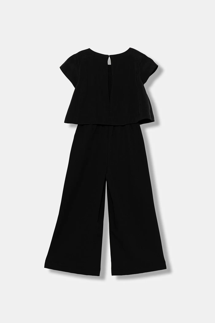 United Colors of Benetton kombinezon dziecięcy 40ZBCT018.G.seasonal czarny AW25