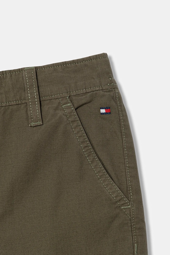 Kalhoty Tommy Hilfiger zelená KB0KB09693.9BYA
