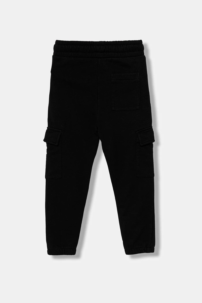 Guess pantaloni de trening pentru copii N5YQ13.KAD74.9BYA negru AW25