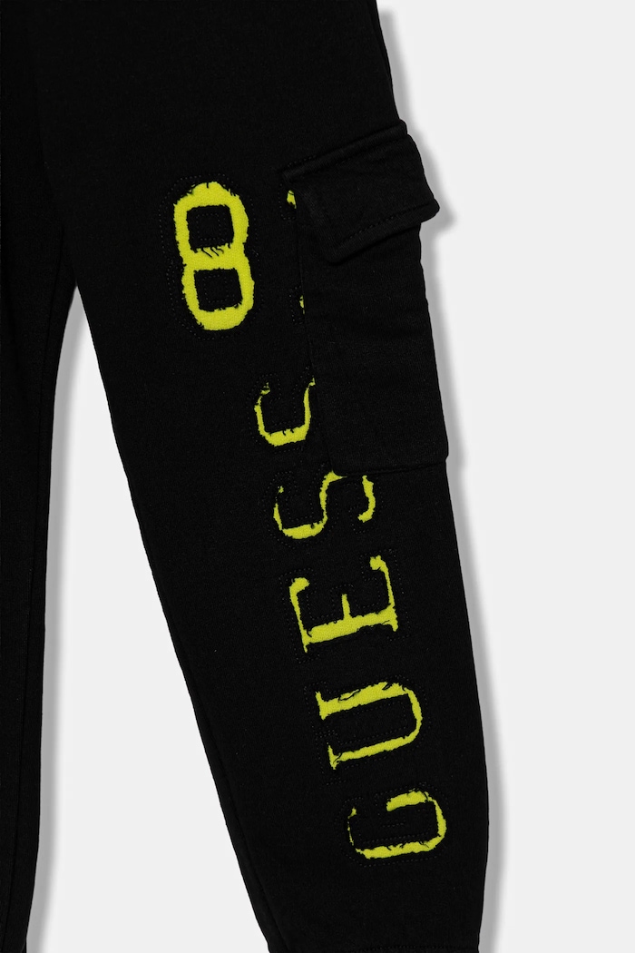 Băieți Guess pantaloni de trening pentru copii N5YQ13.KAD74.9BYA negru