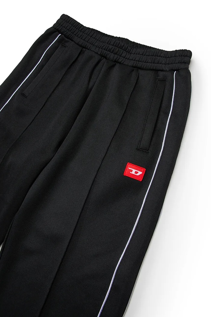 Chłopiec Diesel spodnie dresowe dziecięce PZAMPERD TROUSERS J02447 czarny