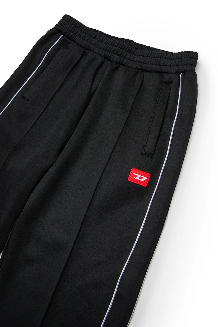 Chłopiec Diesel spodnie dresowe dziecięce PZAMPERD TROUSERS J02447 czarny