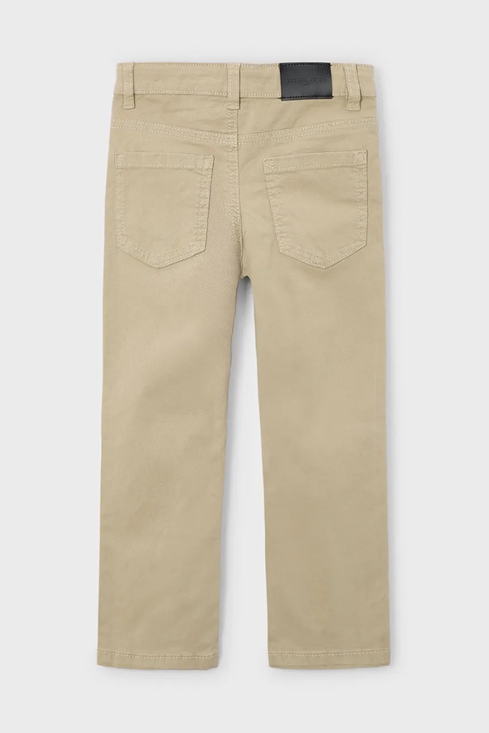 Mayoral spodnie slim fit basic 517.5A.Mini.9BYA beżowy AW25