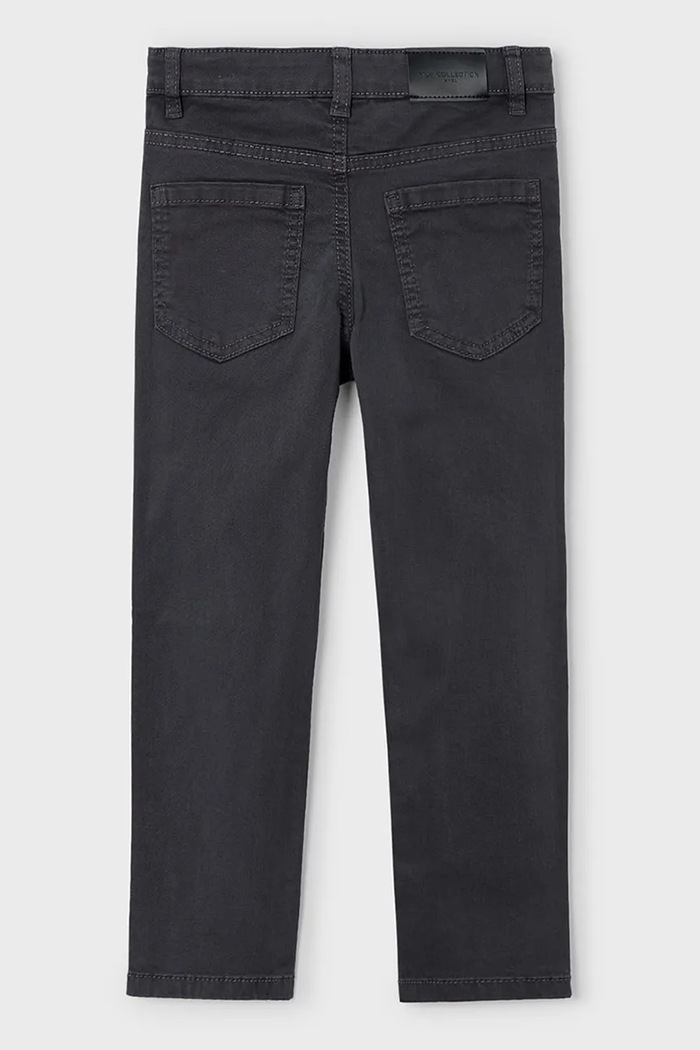 Nohavice Mayoral slim fit basic 517.5A.Mini.9BYA sivá AW25