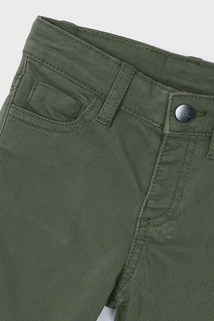 Dječaci Hlače Mayoral slim fit basic 517.5A.Mini.9BYA zelena