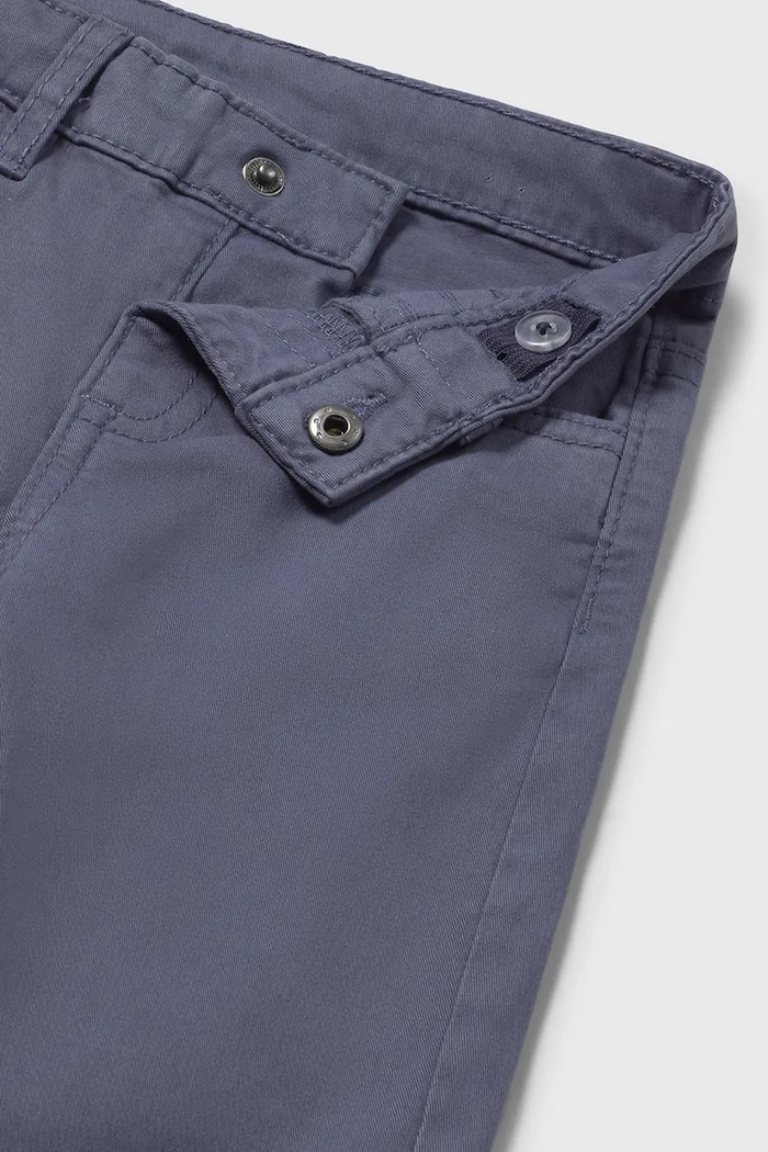 Chlapec Nohavice pre bábätká Mayoral slim fit basic 563.3B.Baby.9BYA modrá
