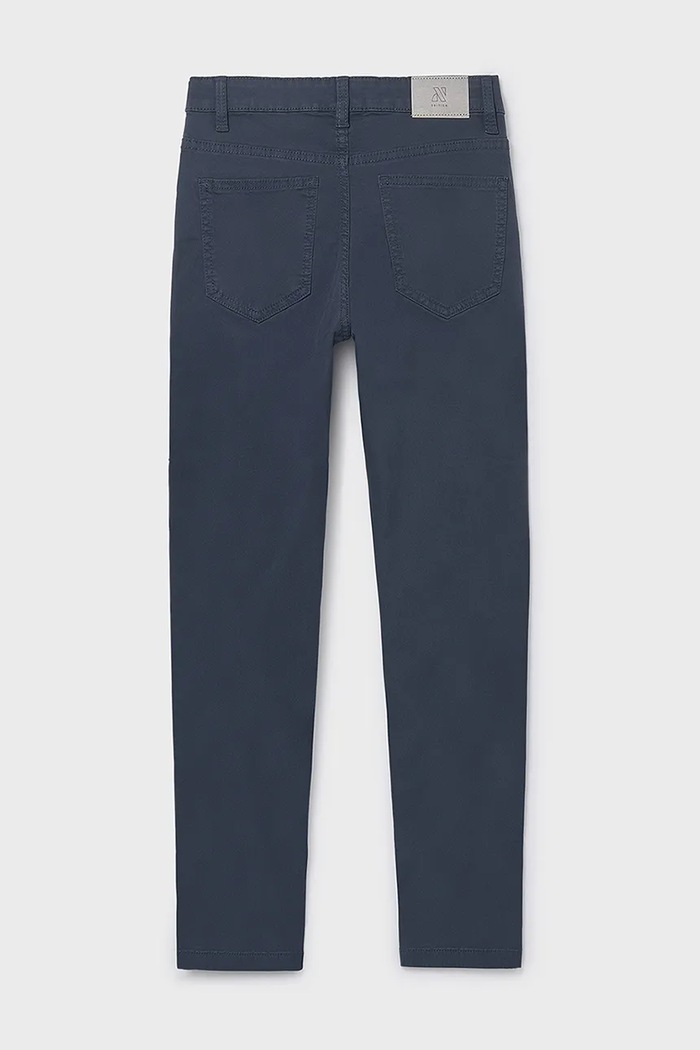 Mayoral Spodnie dziecięce slim fit basic 582.7D.Junior.9BYA granatowy AW25