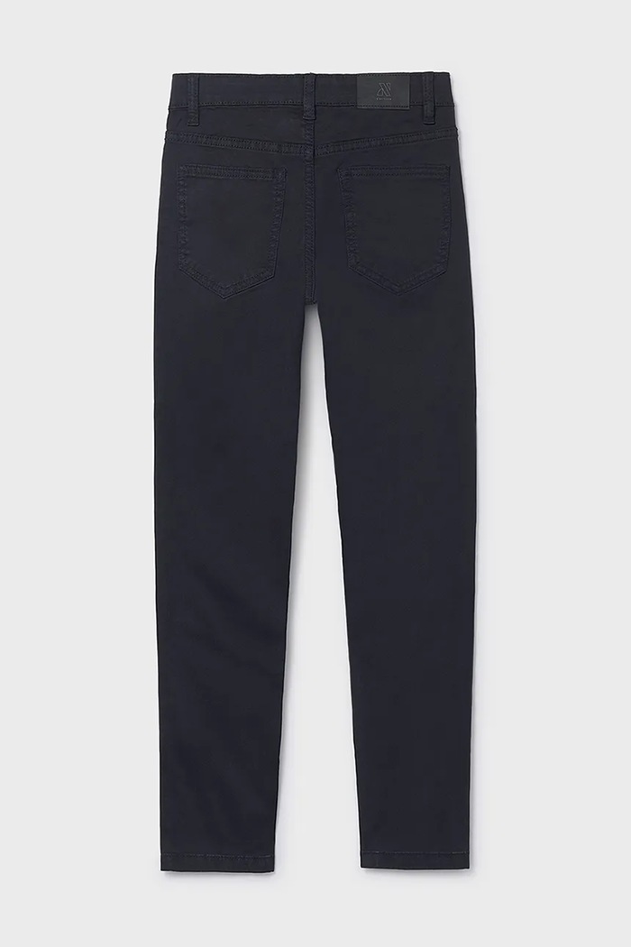 Mayoral Pantaloni copii slim fit basic 582.7D.Junior.9BYA negru AW25