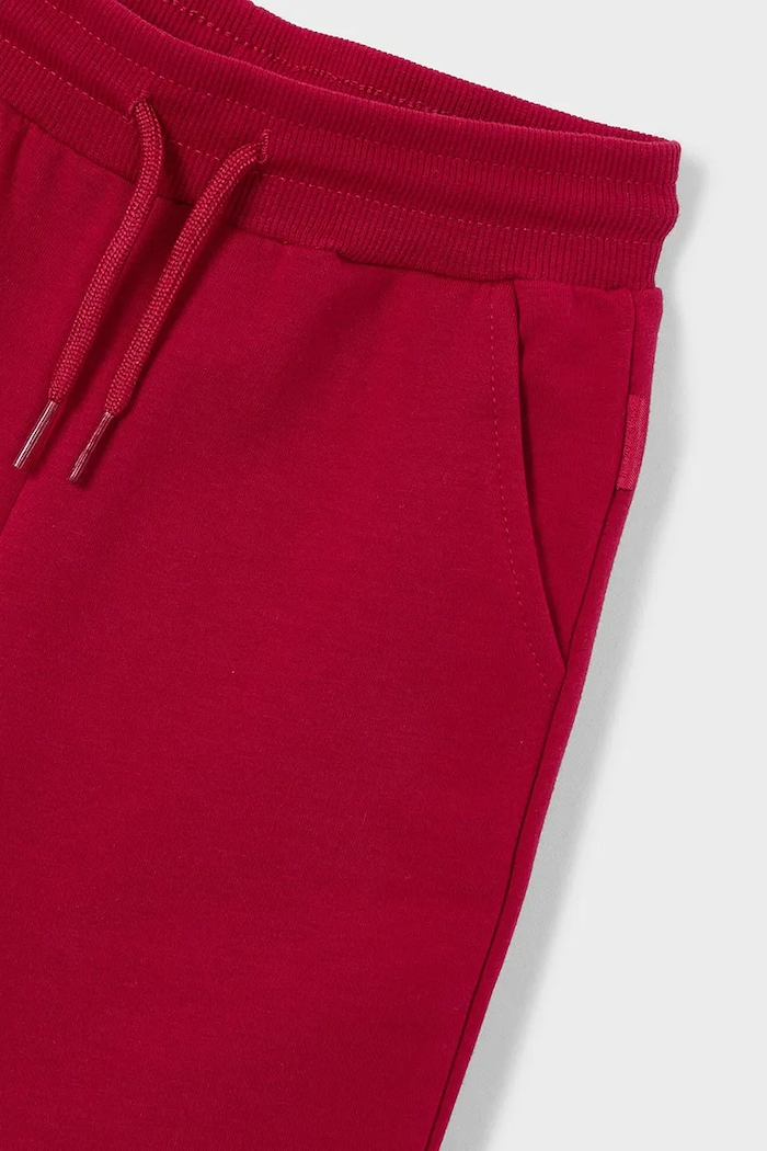 Băieți Mayoral Pantaloni de trening pentru copii 725.5C.Mini.9BYA rosu
