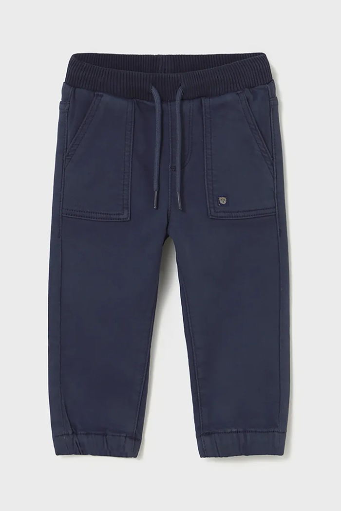 Nohavice pre bábätká Mayoral jogger serża soft 2503.3A.Baby.9BYA tmavomodrá AW25