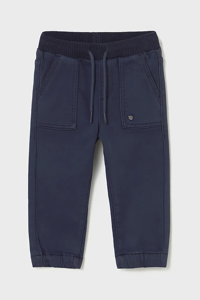 Nohavice pre bábätká Mayoral jogger serża soft 2503.3A.Baby.9BYA tmavomodrá AW25