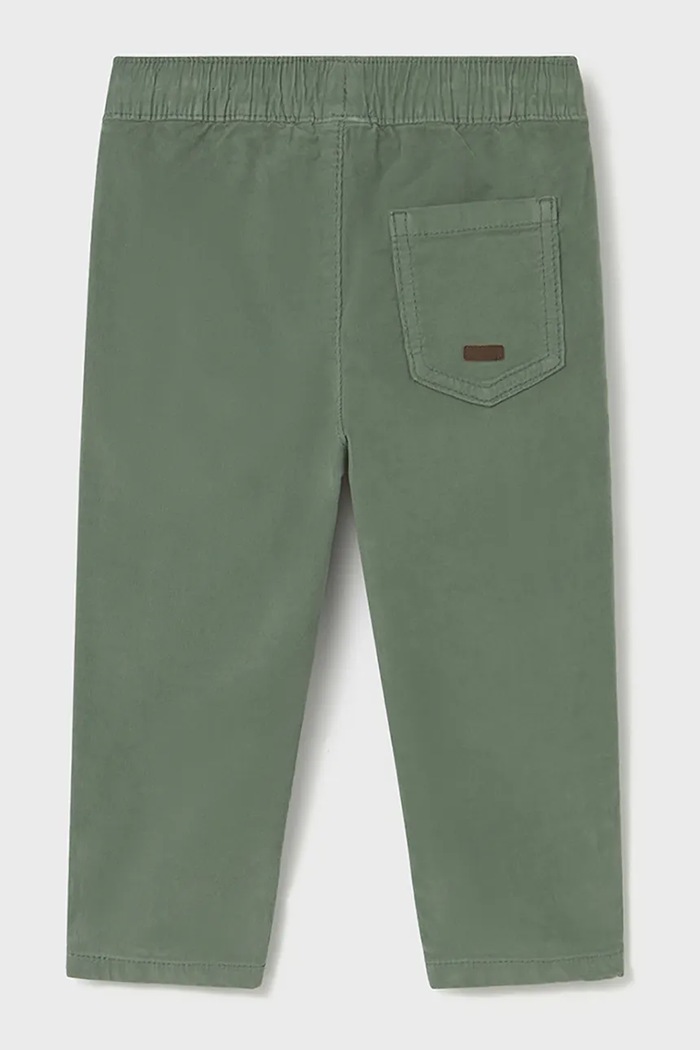 Băieți Mayoral pantaloni din catifea pentru copii 2507.3C.Baby.9BYA verde