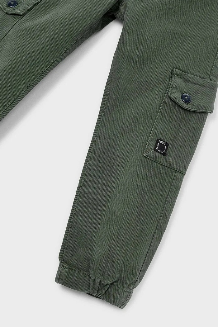 Băieți Mayoral Pantaloni copii 4557.5B.Mini.9BYA verde