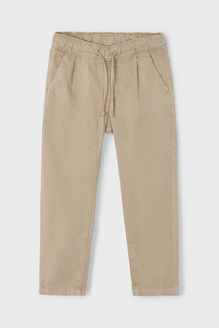 Otroške hlače Mayoral chinosy jogger 4561.5D.Mini.9BYA bež AW25