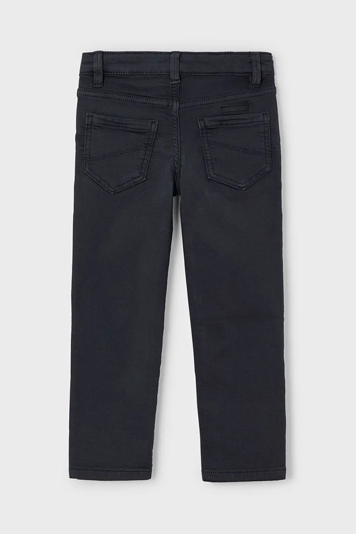 Mayoral spodnie dziecięce soft regular fit 4562.5D.Mini.9BYA czarny AW25