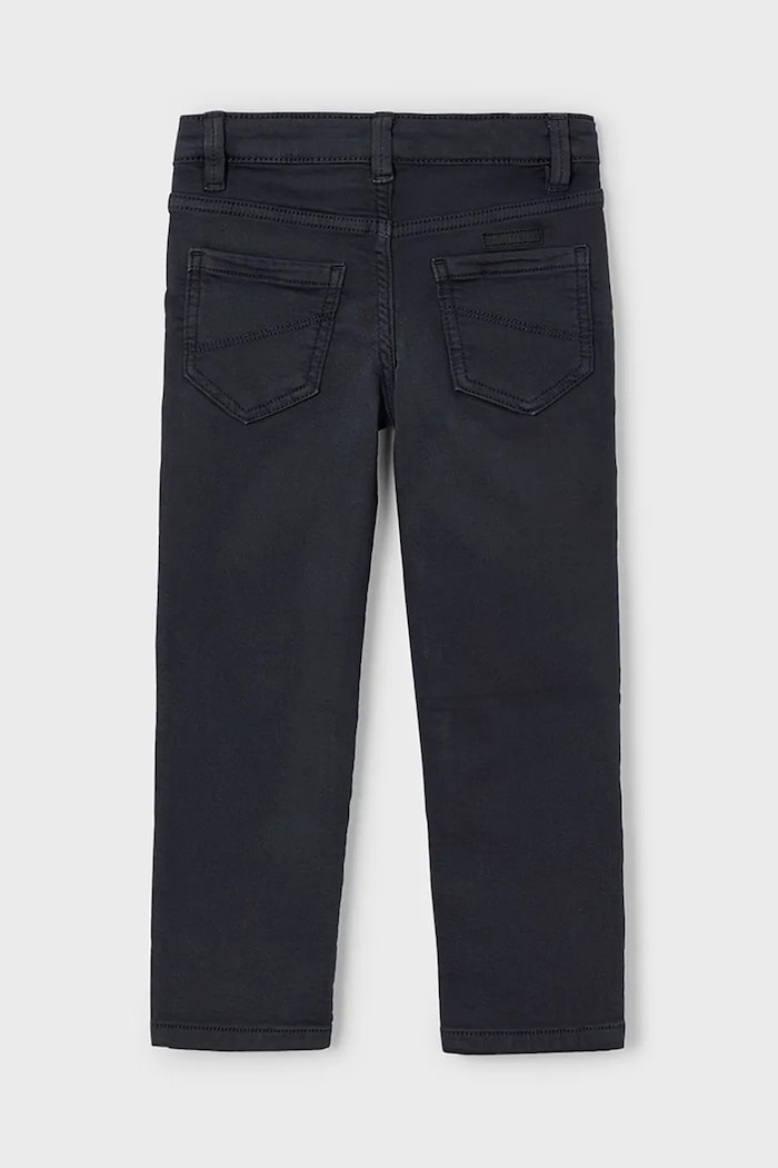 Mayoral spodnie dziecięce soft regular fit 4562.5D.Mini.9BYA czarny AW25
