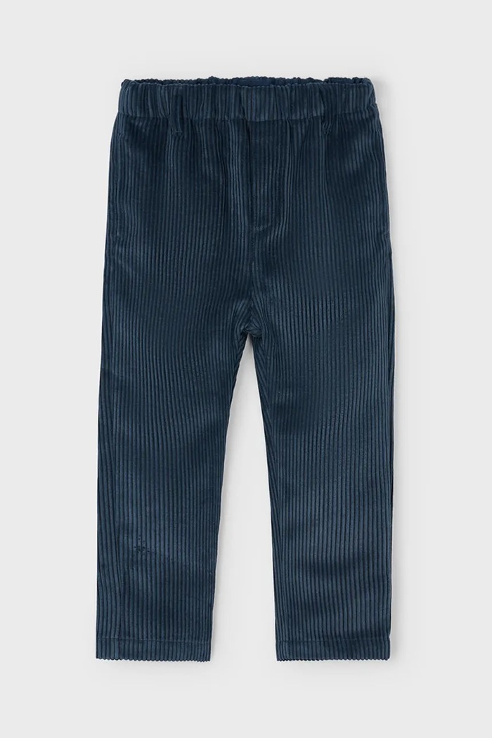 Dječje hlače Mayoral Joggery sztruks 4568.5G.Mini.9BYA mornarsko plava AW25
