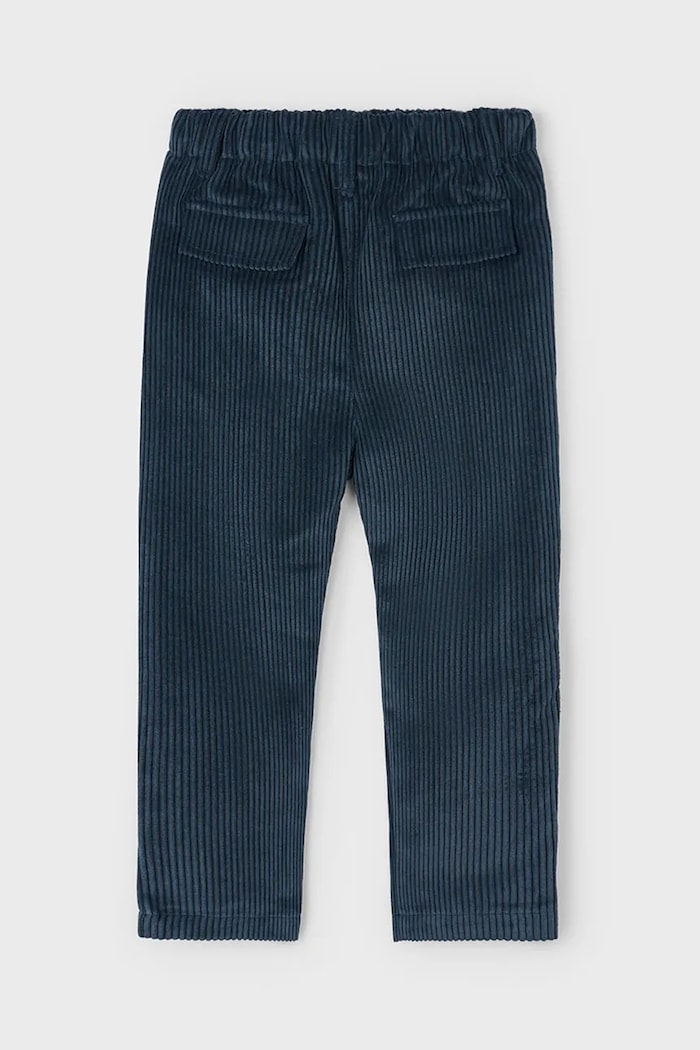 Dječaci Dječje hlače Mayoral Joggery sztruks 4568.5G.Mini.9BYA mornarsko plava