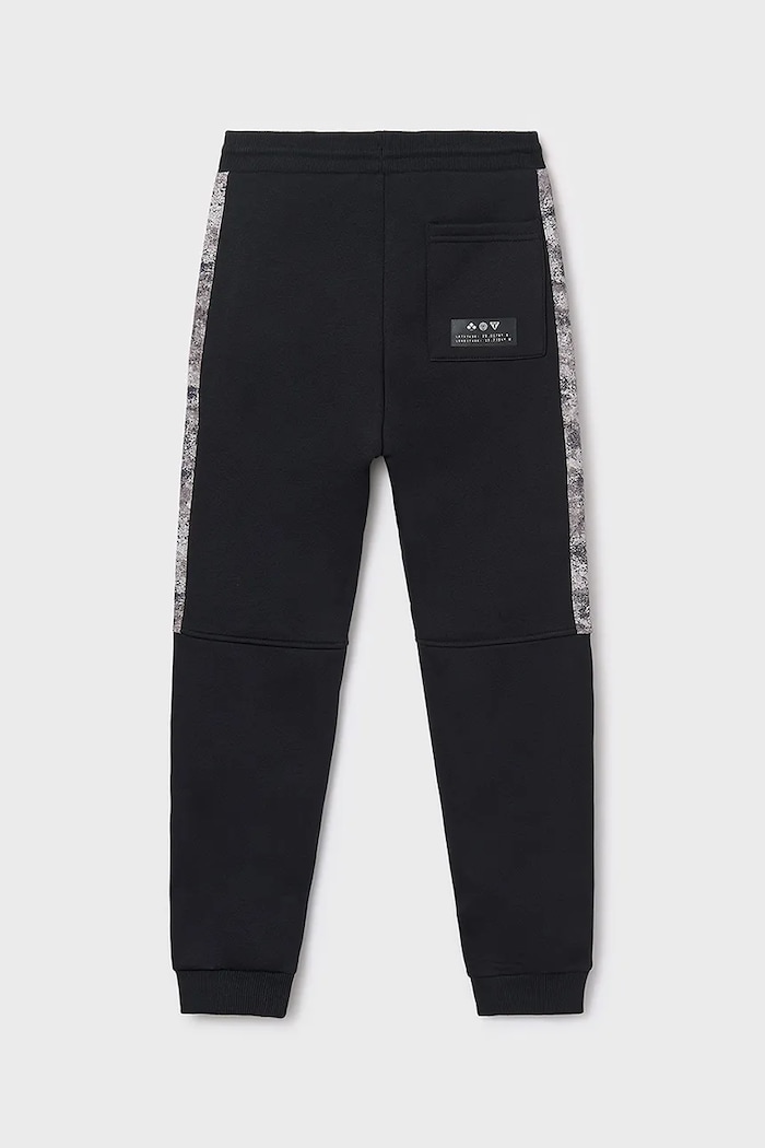 Băieți Mayoral pantaloni de trening pentru copii 7565.7C.Junior.9BYA negru