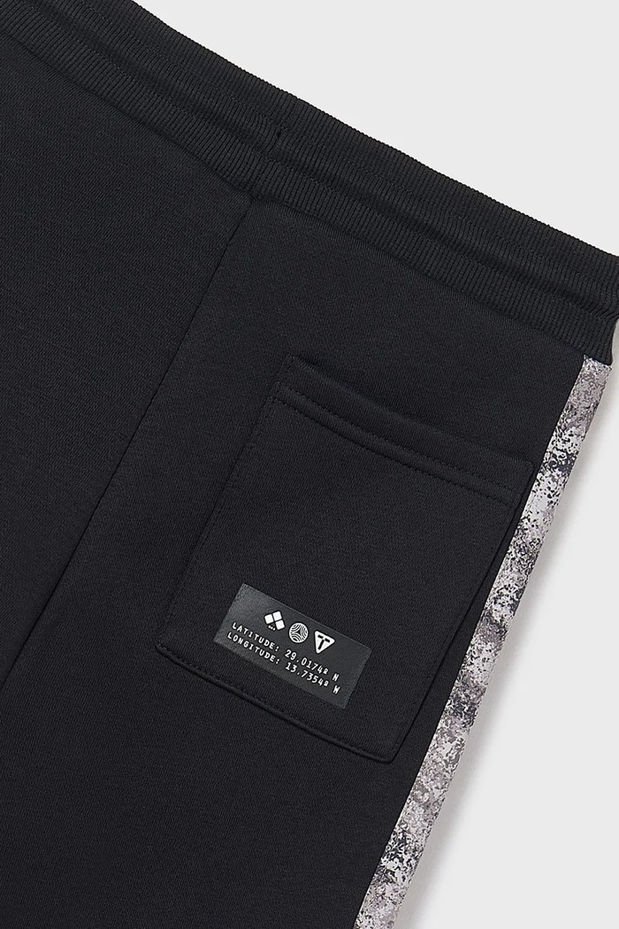Mayoral pantaloni de trening pentru copii negru 7565.7C.Junior.9BYA