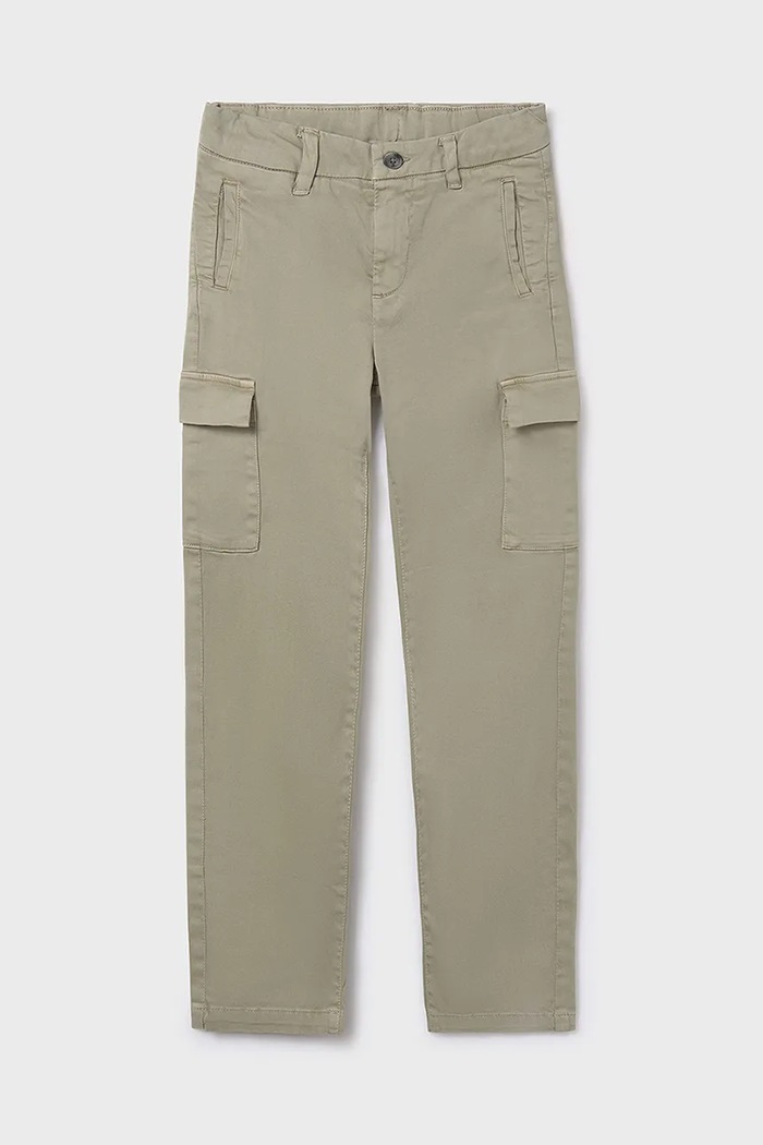 Mayoral pantaloni copii 7566.7D.Junior.9BYA verde AW25
