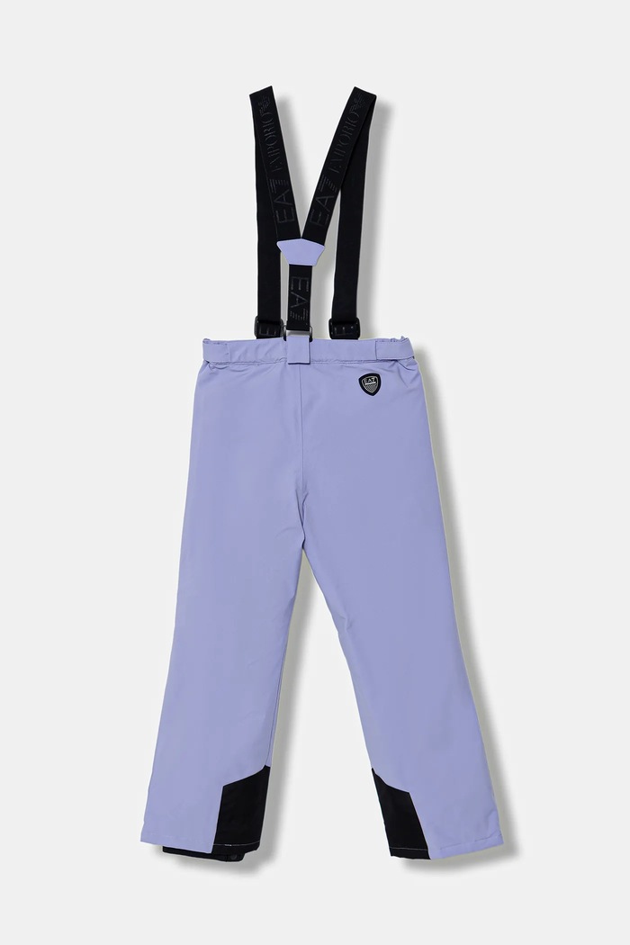 Detské lyžiarske nohavice EA7 Emporio Armani 7B000115.AF14794 fialová AW25