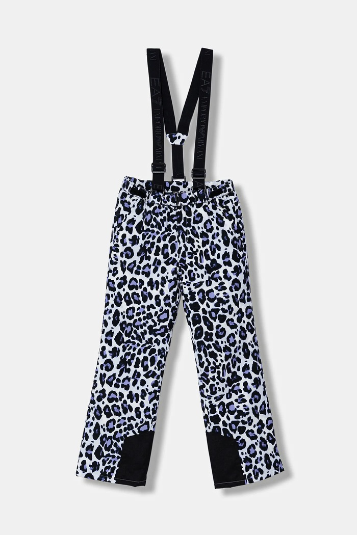 Detské lyžiarske nohavice EA7 Emporio Armani látka fialová 7B000115.AF14794