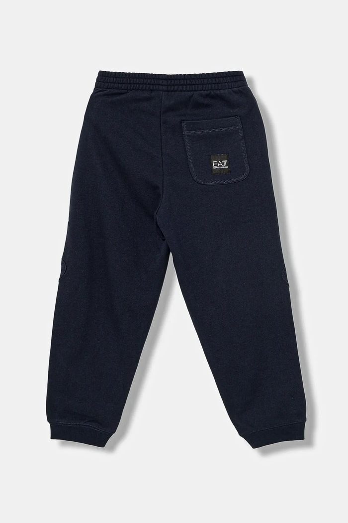 EA7 Emporio Armani pantaloni de trening pentru copii 7B000225.AF10368 bleumarin AW25