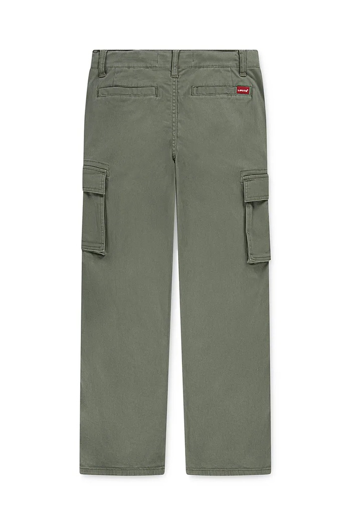 Detské nohavice Levi's 578 BAGGY FIT CARGO PANTS 9EN809 zelená AW25