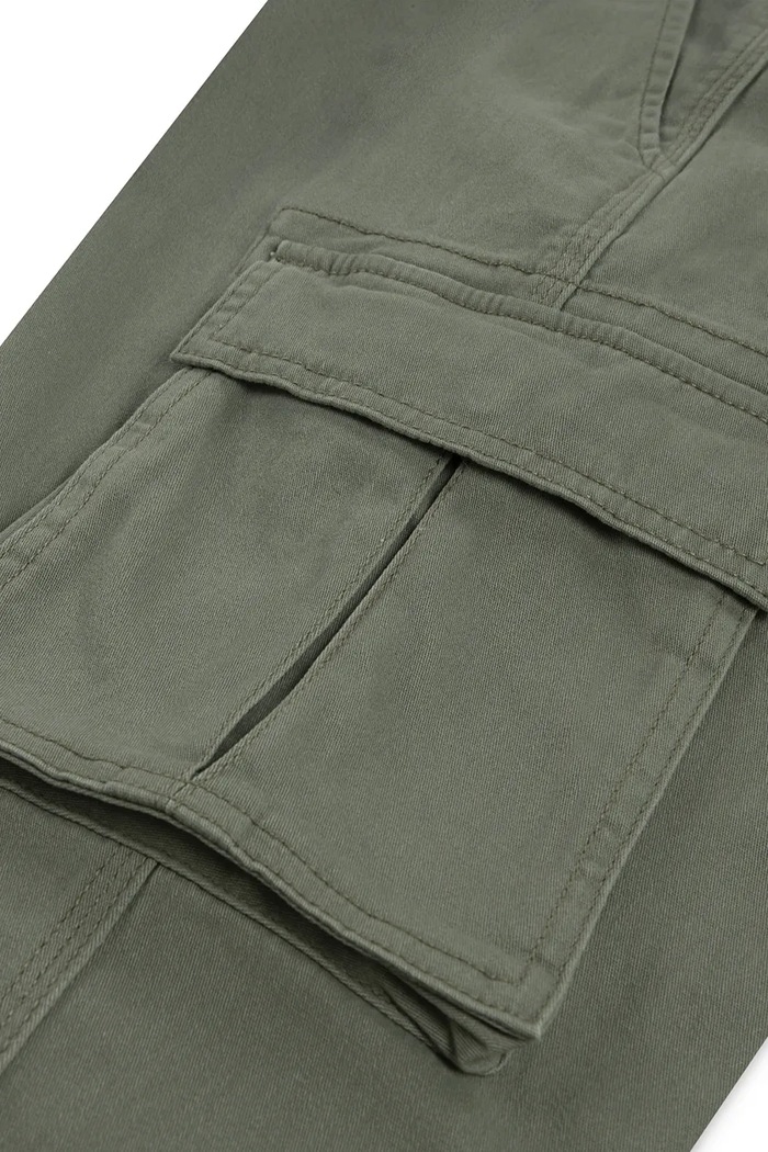 Chlapec Detské nohavice Levi's 578 BAGGY FIT CARGO PANTS 9EN809 zelená
