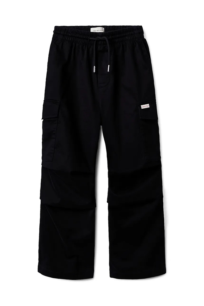 Nohavice Calvin Klein Jeans IB0IB02555.9BYA čierna AW25
