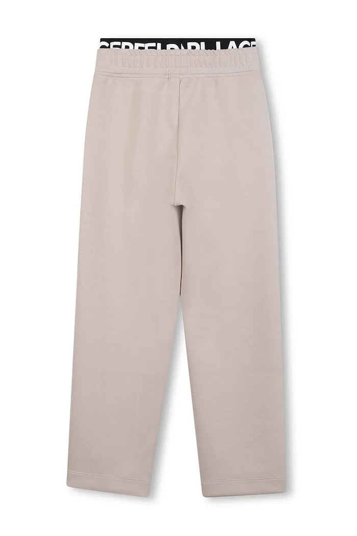 Chlapec Detské tepláky Karl Lagerfeld Z30633.114.150 béžová