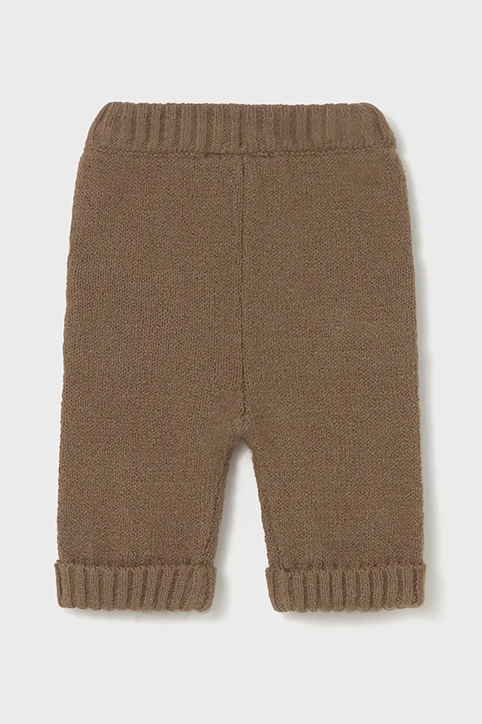 Βρεφικό παντελόνι Mayoral Newborn 2579.1Q.Newborn.9BYA καφέ AW25