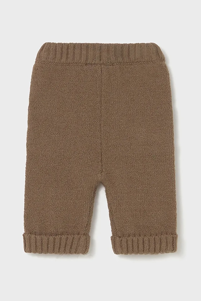 Βρεφικό παντελόνι Mayoral Newborn 2579.1Q.Newborn.9BYA καφέ AW25