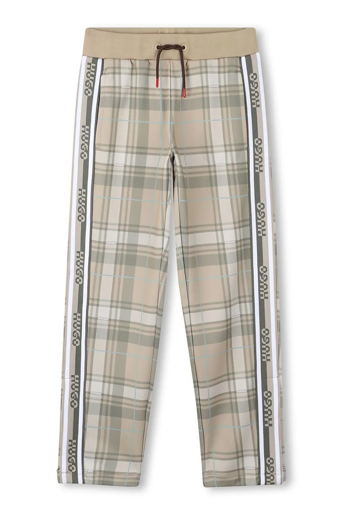 Detské tepláky HUGO G00463.102.108 béžová AW25