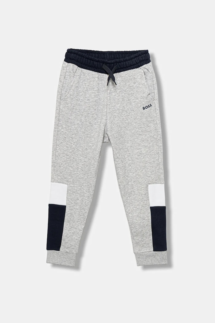 BOSS pantaloni tuta bambino/a maglia grigio J52290.114.150