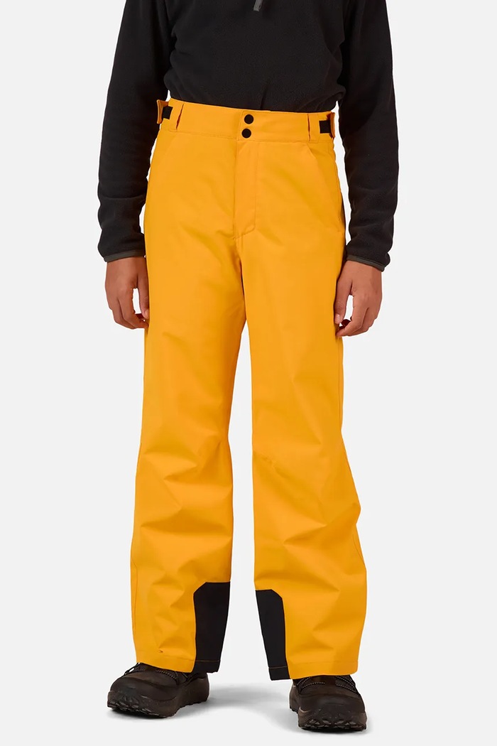 Dječje skijaške hlače Rossignol INSULATED tkanina zlatna RLOYP02