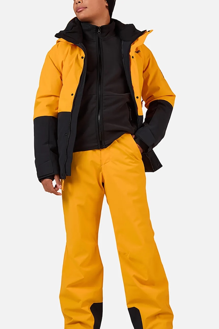 Dječaci Dječje skijaške hlače Rossignol INSULATED RLOYP02 zlatna
