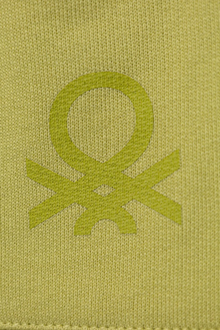 Chłopiec United Colors of Benetton spodnie dresowe bawełniane dziecięce 3J70GF010.P.Season.9BYA zielony