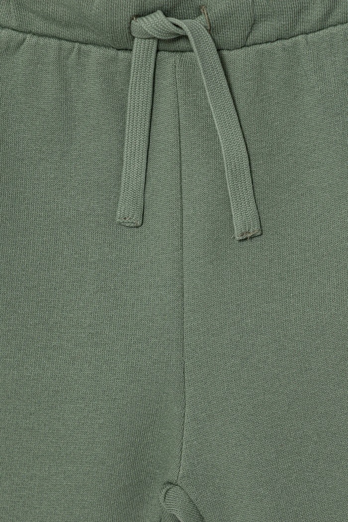 Băieți United Colors of Benetton pantaloni de trening din bumbac pentru copii 3J70GF010.P.Season.9BYA verde