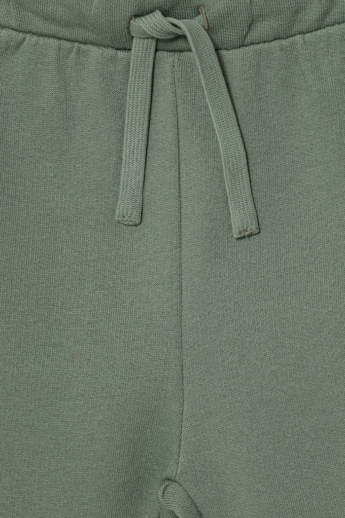 Băieți United Colors of Benetton pantaloni de trening din bumbac pentru copii 3J70GF010.P.Season.9BYA verde