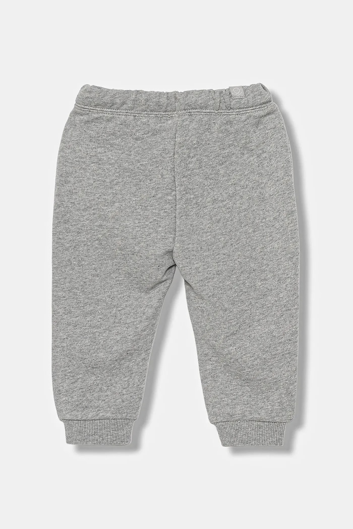 United Colors of Benetton Spodnie dresowe bawełniane dziecięce 3J68GF027.P.Reprop.9BYA szary AW25