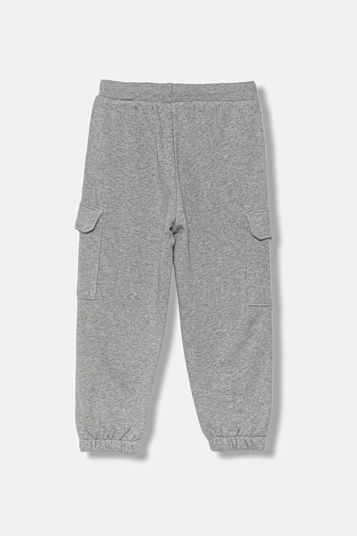 United Colors of Benetton spodnie bawełniane dziecięce 3J68GF045.P.seasonal szary AW25
