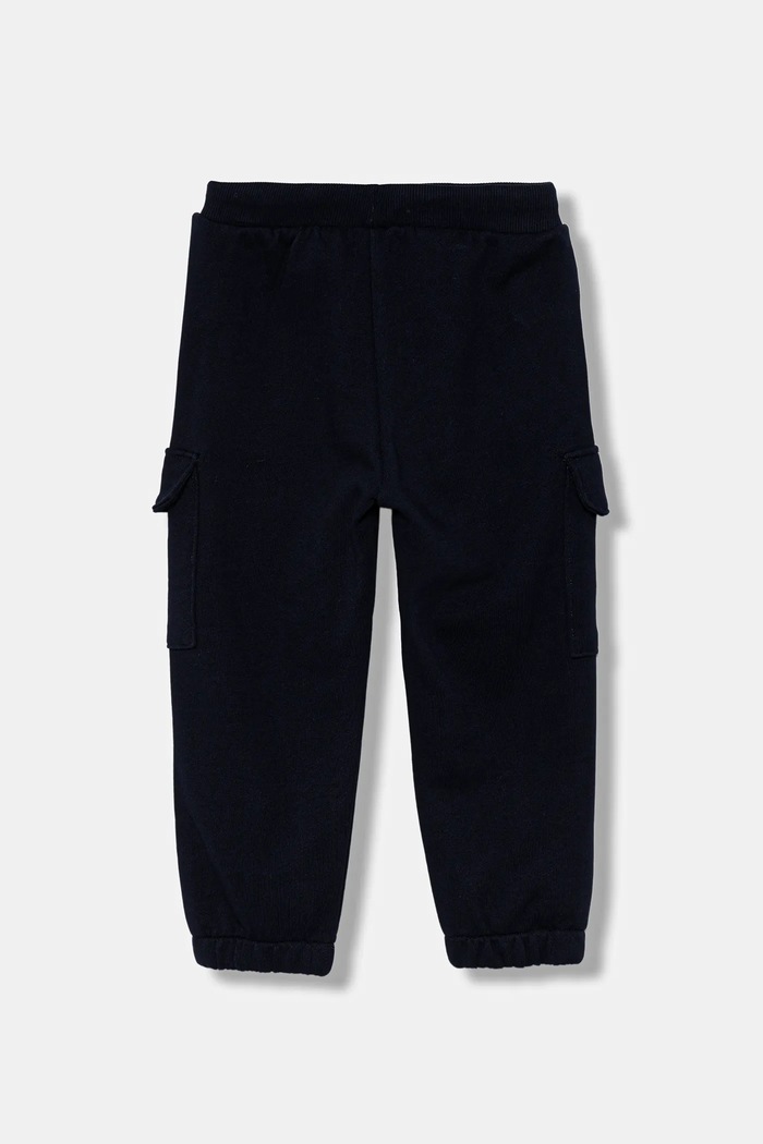 United Colors of Benetton spodnie bawełniane dziecięce 3J68GF045.P.seasonal granatowy AW25
