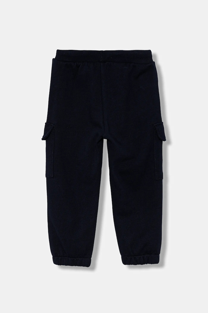 United Colors of Benetton spodnie bawełniane dziecięce 3J68GF045.P.seasonal granatowy AW25