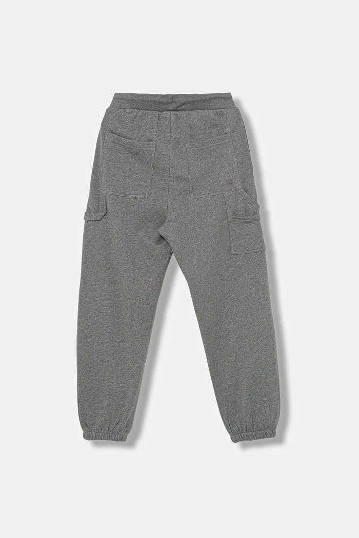 Otroška bombažna trenirka United Colors of Benetton 3J68CF06L.G.seasonal siva AW25
