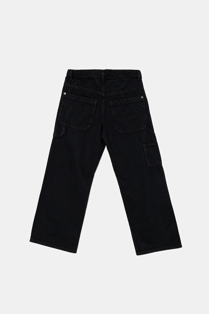 Παιδικά τζιν United Colors of Benetton 481SCE04I.G.seasonal μαύρο AW25