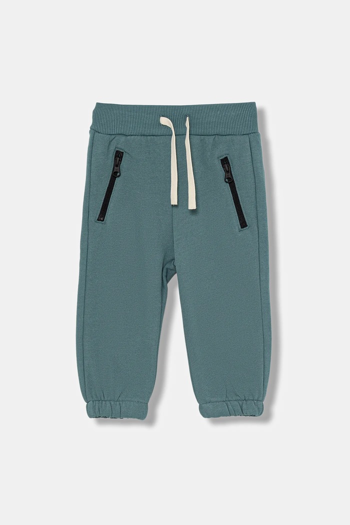 United Colors of Benetton spodnie dresowe dziecięce dzianina zielony 3J73GF057.P.Seasonal