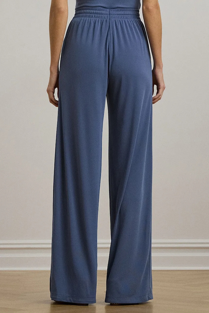 Lauren Ralph Lauren spodnie 200971075 niebieski AW25